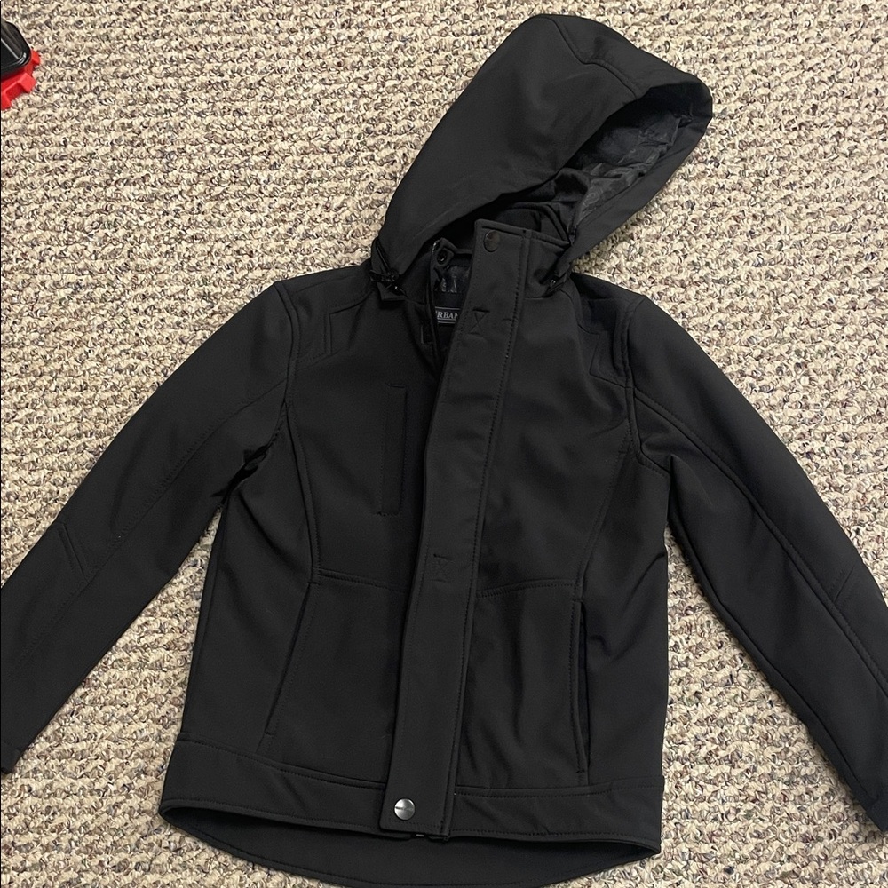 New With Tags!! Urban Republic Black Kids Raincoat